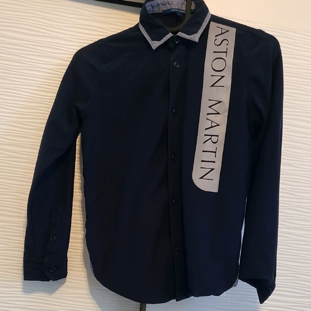 Aston Martin Kids Botton Down Shirt